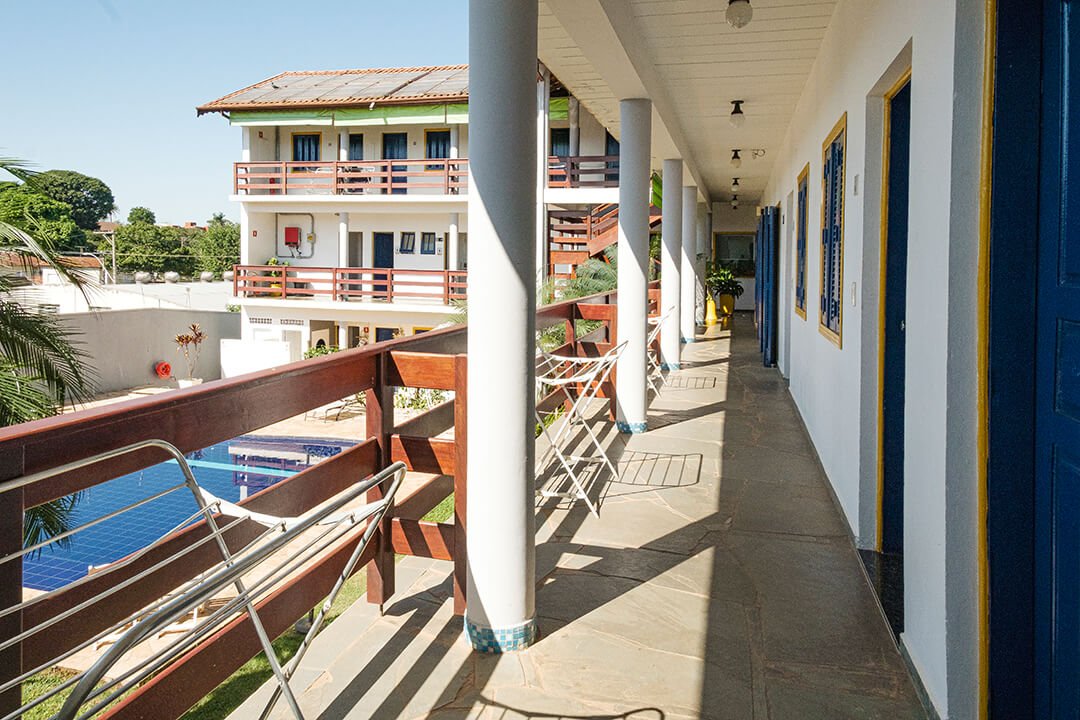 Estrutura | Pousada Dona Emília | Brotas-SP